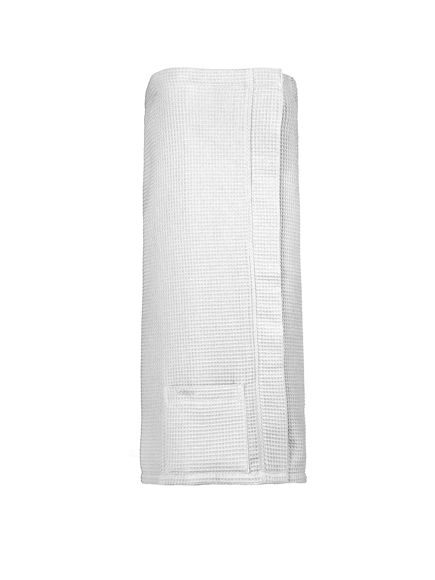 VOSSEN | Saunakilt "Well" (Marine) | weiss
